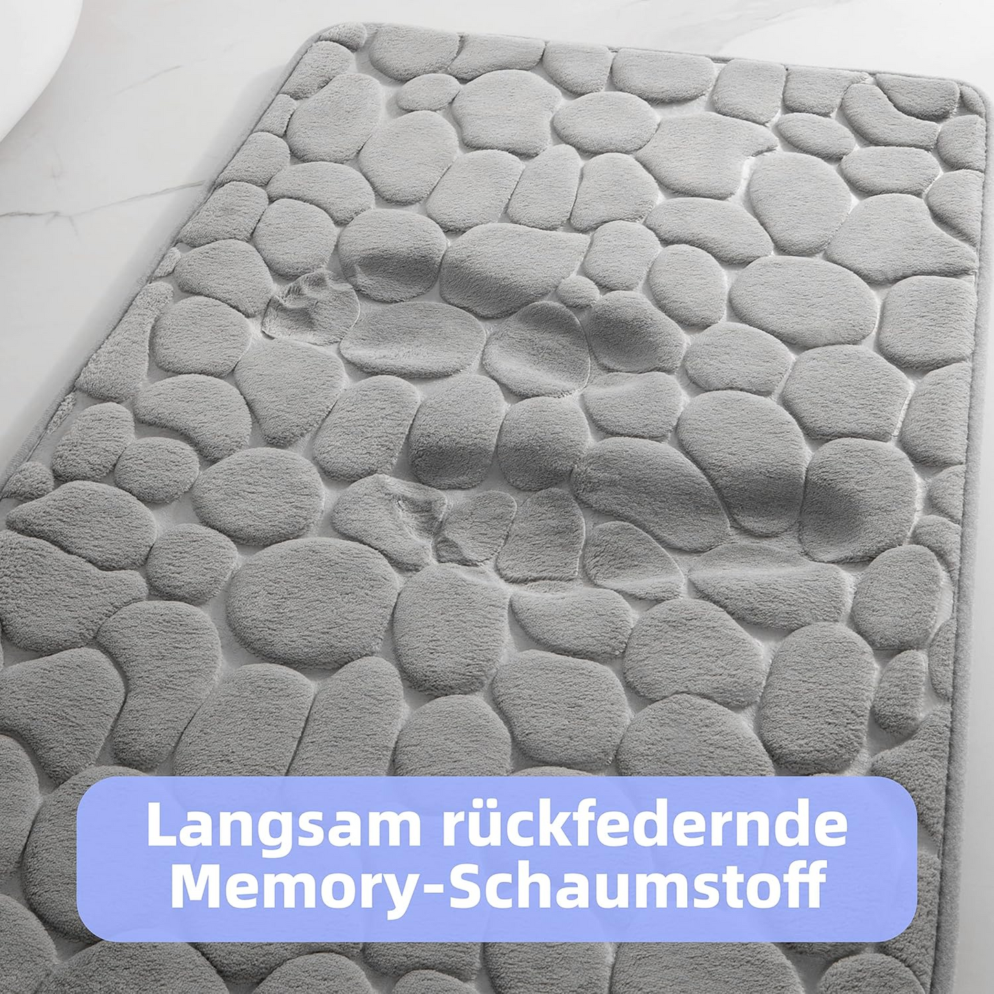 Badematte Memoryschaum Badteppich