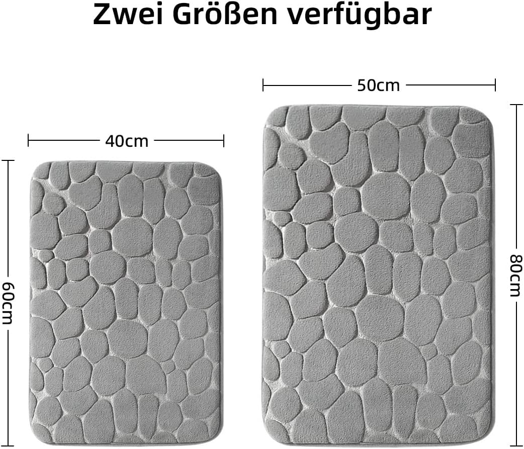 Badematte Memoryschaum Badteppich