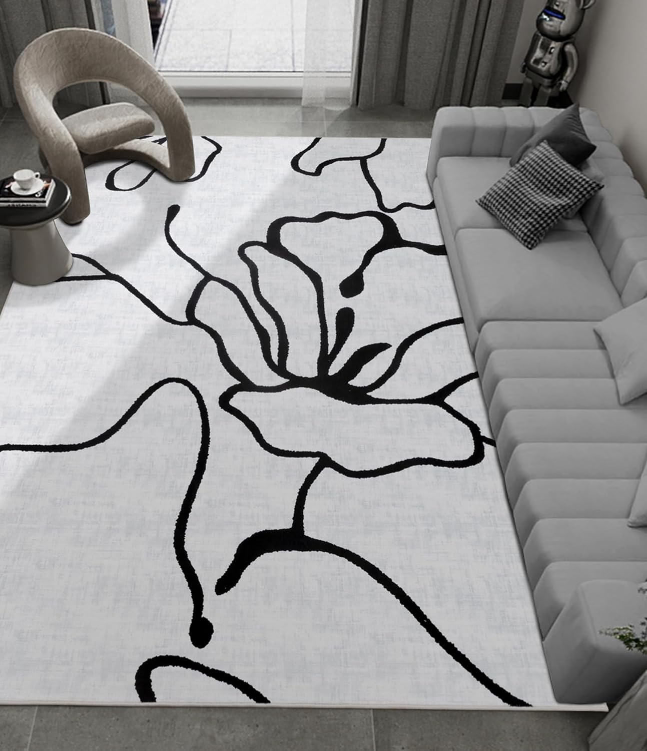 Modern Abstract Washable Rugs