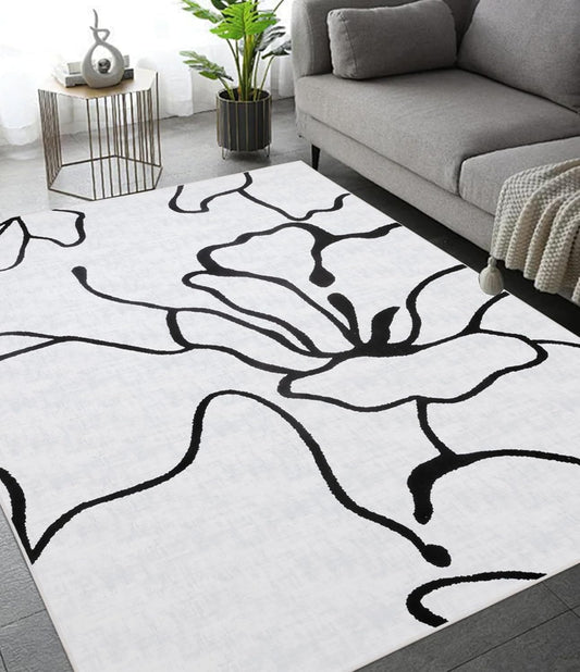 Modern Abstract Washable Rugs