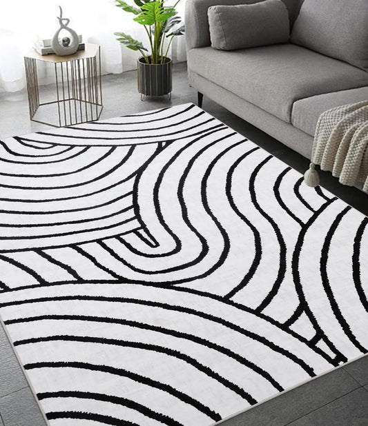 Modern Abstract Washable Rugs